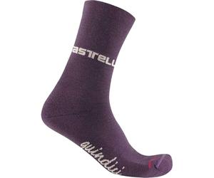 CASTELLI 4522558-502 QUINDICI SOFT M. W S Socks Femme NIGHT SHADE Taille S/M