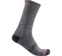 CASTELLI 4522567-030 RACING STRIPE 18SOCK Socks Homme DARK GRAY Taille XXL
