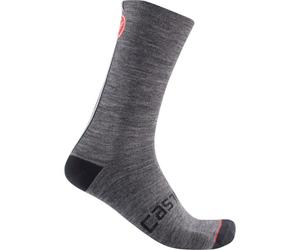 CASTELLI 4522567-030 RACING STRIPE 18SOCK Socks Homme DARK GRAY Taille XXL