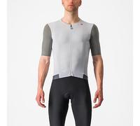 CASTELLI 4523008-870 Premio Black Jersey Men's T-Shirt Silver Gray/Sedona Sage XL
