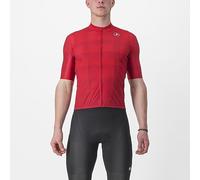 Maillot Castelli Livelli manche courte rouge - S