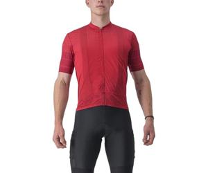 CASTELLI 4523016-611 Unlimited Terra Jersey Men's T-Shirt Dark Red XXL