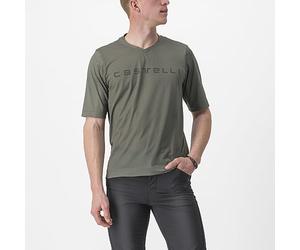 CASTELLI 4523018-089 Trail Tech Tee 2 Men's T-Shirt Forest Gray XXL