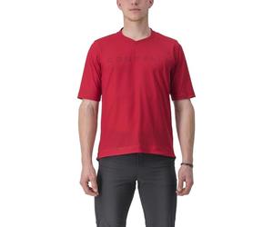 CASTELLI 4523018-611 Trail Tech Tee 2 Men's T-Shirt Dark Red L