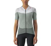 Castelli Gradient Color Block Short Sleeve Jersey Vert M Femme