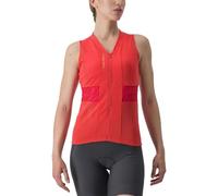 CASTELLI 4523043-081 Anima 4 Sleeveless Women's T-Shirt Hibiscus/Soft Orange XS