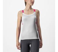 CASTELLI 4523045-065 BAVETTE Top Women's T-Shirt Ivory/Persian Red XS