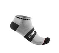 Castelli Chaussettes homme Lowboy 2 4523091-001 Blanc/Noir Taille XL