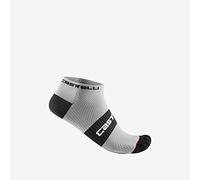 CASTELLI 4523091-001 LOWBOY 2 SOCK Men's Socks WHITE BLACK XXL