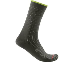 CASTELLI 4523093-309 PREMIO 18 SOCK Men's Socks DEEP GREEN M