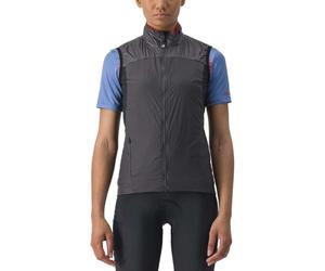 CASTELLI 4523094-923 UNLIMITED W PUFFY VEST Women's Sports vest DARK GRAY/RED M