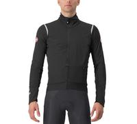 CASTELLI 4523505-085 ALPHA DOPPIO ROS JKT Jacket Unisex LIGHT BLACK/SILVER Taille XXXL