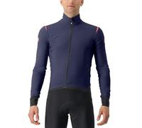 Veste manches longues castelli alpha flight ros bleu marine