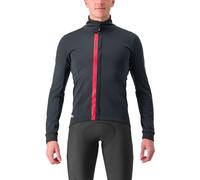 Castelli Entrata Jacket Gris XL Homme Black / Red