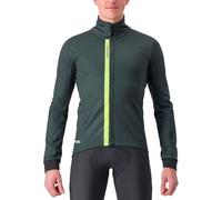 CASTELLI 4523508-303 ENTRATA JACKET Jacket Unisex ROVER GREEN/YELLOW Taille XL