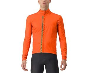 CASTELLI 4523508-857 ENTRATA JACKET Jacket Unisex RED ORANGE/METAL BROWN Taille L