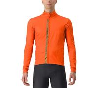 CASTELLI 4523508-857 ENTRATA JACKET Jacket Unisex RED ORANGE/METAL BROWN Taille XL