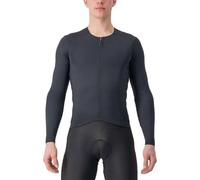 Castelli Fly Long Sleeve Jersey Gris L Homme Light Black