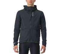 CASTELLI 4523523-085 TRAIL HOODIE JKT Jacket Unisex LIGHT BLACK Taille M