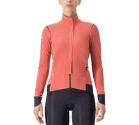 CASTELLI 4523542-654 ALPHA F.ROS W JKT Jacket Unisex MINERAL RED/BLACK Taille XS