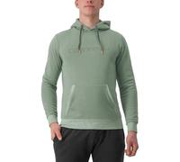CASTELLI 4523559-346 Logo Hoodie Sweatshirt Unisex Defender Green Taille S