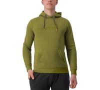 Castelli Logo Hoodie Vert XL Homme Avocado Green
