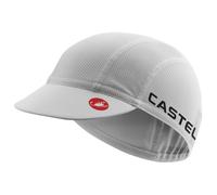 Castelli Casquette A/C 3 – Bonnet de cyclisme Taille unique blanche