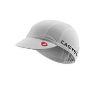 Castelli Casquette A/C 3 – Bonnet de cyclisme Taille unique blanche