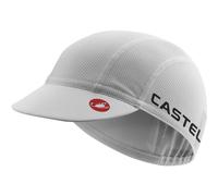 Castelli Casquette A/C 3 – Bonnet de cyclisme Taille unique blanche