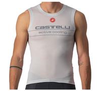 Castelli - Active Cooling Sleeveless - Sous-vêtement synthétique - L - silver gray
