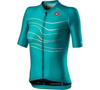 CASTELLI Aero Pro W Jersey T-Shirt Femme, Turquoise Green, XL