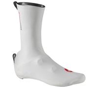 Couvre-chaussures Castelli Aero Race Rosso Corsa blanc pur - M