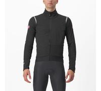 CASTELLI 4523505-085 ALPHA DOPPIO ROS JKT Jacket Unisex LIGHT BLACK/SILVER Taille XL