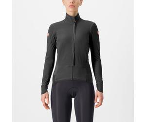 Castelli - Alpha Flight RoS Jacket - Veste vélo femme Light Black / Black Reflex - XL