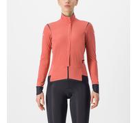 Castelli - Alpha Flight RoS Jacket - Veste vélo femme Mineral Red / Black Reflex / Black - S