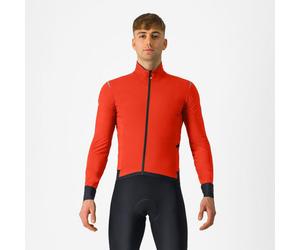 Castelli - Alpha Flight RoS Jacket - Veste vélo homme Red Ochre / Black Reflex / Black - M