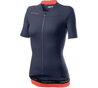 castelli Anima 3 T-Shirt Femme, Dark Steel Blue/Brilliant Pink, L