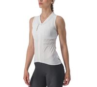 Maillot Castelli Anima 4 sans manches blanc femme - L