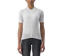 Maillot manches courtes femme castelli anima 4 blanc ivoire