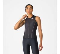 Castelli Débardeur de cyclisme Anima Flow sans manches Femme S noir/blanc