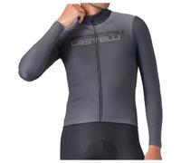 Castelli - Apice Thermal Jersey - Maillot de cyclisme - XL - dark grey / smoky grey / silver grey
