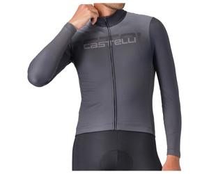Castelli - Apice Thermal Jersey - Maillot de cyclisme - XS - dark grey / smoky grey / silver grey