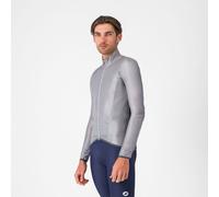 Veste coupe-vent Castelli Aria Shell 2 gris argent - M