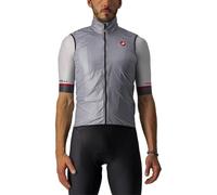CASTELLI Aria Sports Vest Men's, Silver Gray/Dark Gray, L