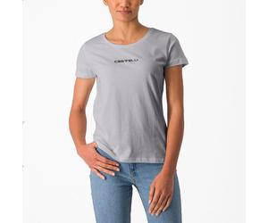 Castelli - Castelli Classico W Tee - T-shirt femme Light Gray - XL