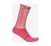 Castelli Chaussettes de cyclisme Fast Feet 4 Rosa Giro S/M
