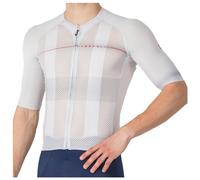 Castelli - Climber's A/C Jersey - Maillot de cyclisme - XXL - silver grey / red