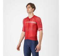 Maillot Castelli Climber's A/C manche courte rouge vif - L