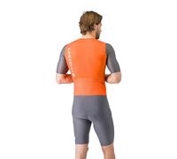 Castelli Saturday Morning Short Sleeve Race Suit Orange L Homme