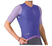 Castelli - Corretto Jersey - Maillot de cyclisme - L - ultraviolet / purple mist-white